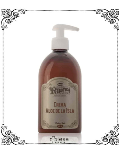 Mi rebotica crema cara y cuerpo de aloe de la isla 500 ml