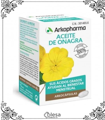 Arkopharma aceite de onagra 100 cápsulas
