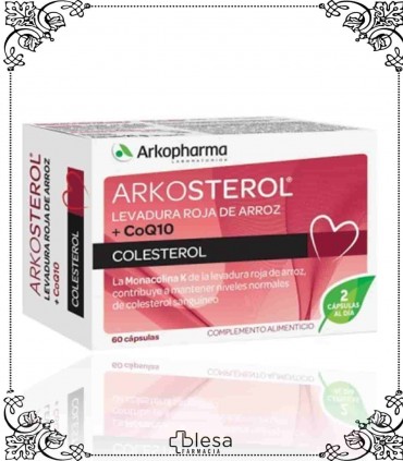Arkopharma arkosterol levadura de arroz+Q10 60 cápsulas