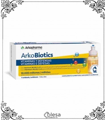 Arkopharma arkoprobiotic adulto vitaminas y defensas 7 dosis