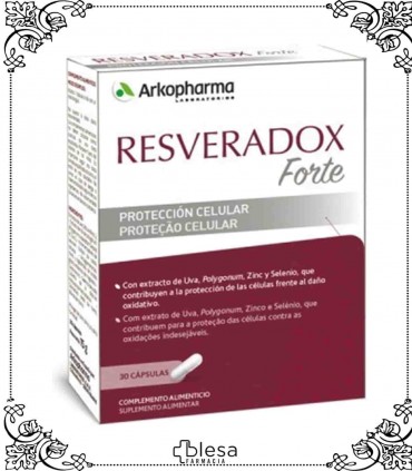 Arkopharma resveradox forte pack 2x30 cápsulas