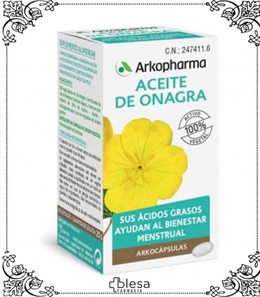 Arkopharma arkofluido aceite de onagra 50 cápsulas