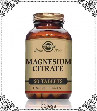 Solgar citrato de magnesio 60 tabletas (1)