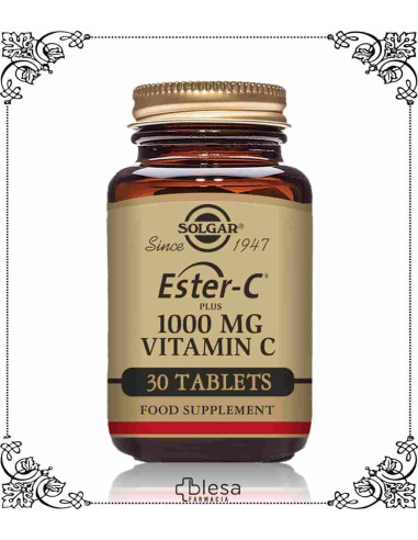 Solgar éster C plus 1.000 mg 30 comprimidos