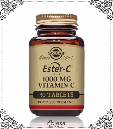 Solgar éster C plus 1.000 mg 30 comprimidos