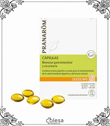 Pranarom oleocaps 2 bienestar gastrointestinal 30 cápsulas