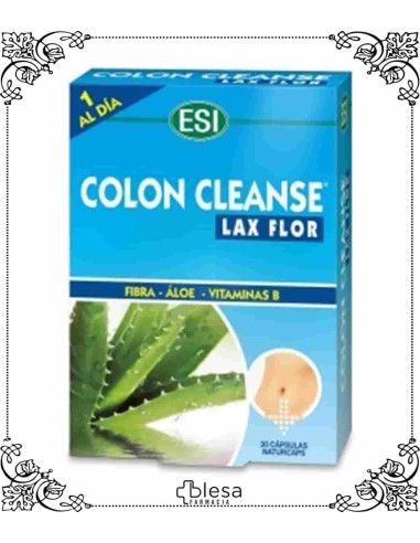 Esi colon cleanse flor 30 cápsulas