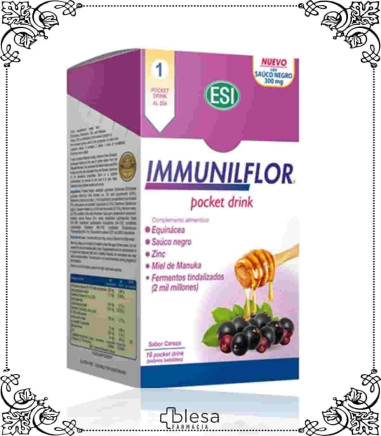 Esi immunilflor drink pocket 16 sobres