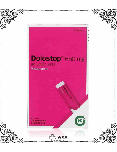 Kern dolostop 650 mg solución oral 10 sobres