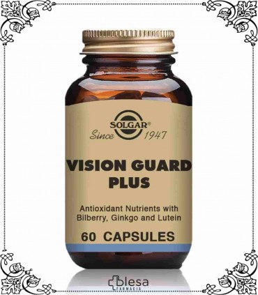 Solgar visión guard con luteína 30 cápsulas