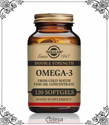 Solgar omega 3 alta concentración 120 cápsulas