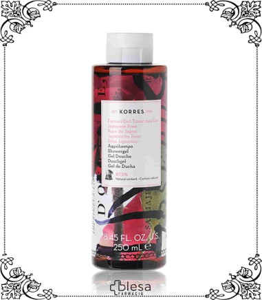 Korres rosa japonesa gel de ducha 250 ml