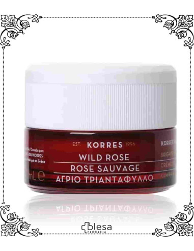 Korres rosa salvaje crema día piel normal 40 ml