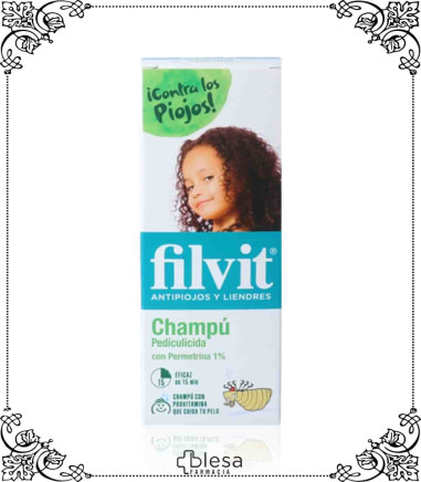 Ionfarma filvit P piojos champú 100ml