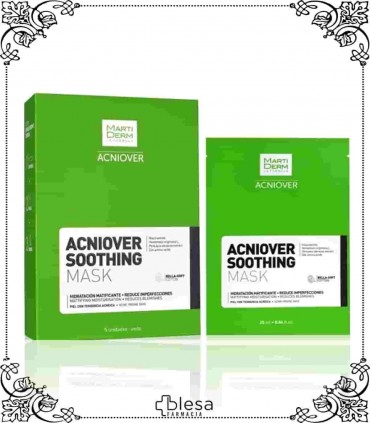 MartiDerm acniover soothing mask 1 unidad