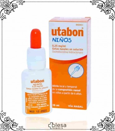 Uriach utabon niños gotas nasales 15 ml