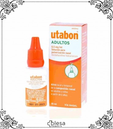 Uriach utabon adultos solución nasal 15 ml