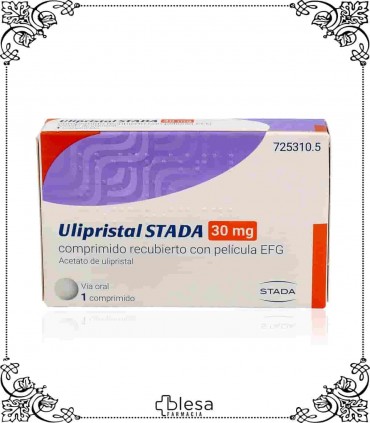 Stada ulipristal 30 mg 1 comprimido