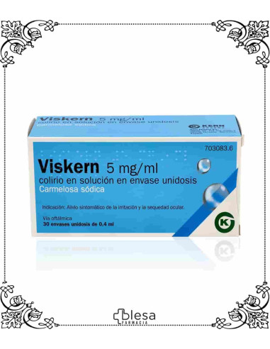 Kern viskern colirio 30 unidosis