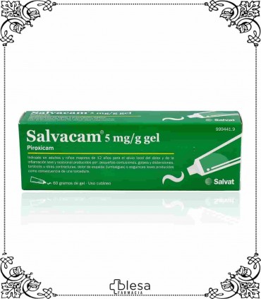 Salvat salvacam 5 mg/g gel 60 gr