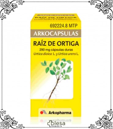 Arkopharma raíz de ortiga 290 mg 48 cápsulas