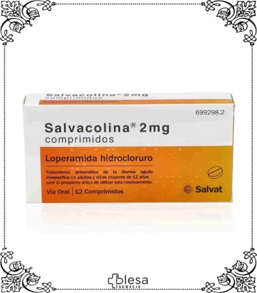 Salvat salvacolina 2 mg 12 comprimidos