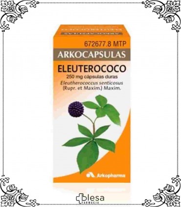 Arkopharma eleuterococo 250 mg 48 cápsulas