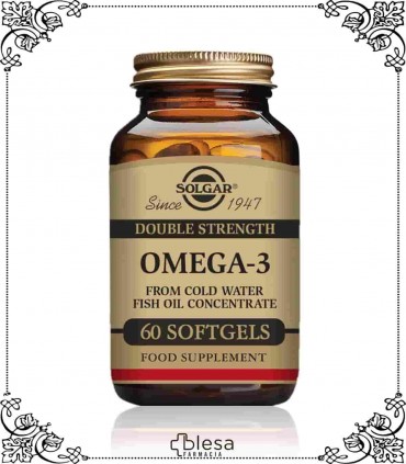 Solgar omega-3 alta concentración 60 cápsulas