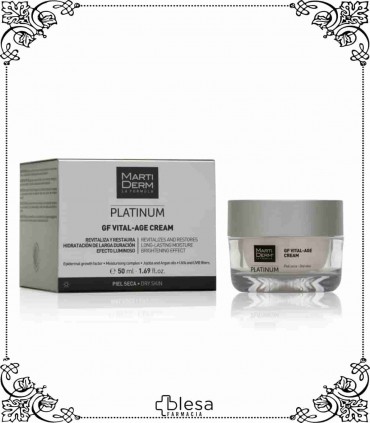 MartiDerm platinum vital age crema piel seca 50 ml