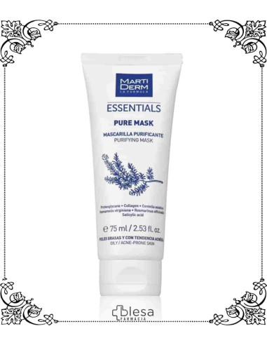 MartiDerm pure mask piel grasa 75 ml