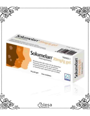 Arafarma solumelan 20 mgg gel 30 gr