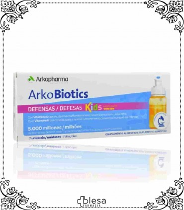 Arkopharma arkoprobiotic ayudan a reforzar el sistema inmunitario de los más pequeños de la casa.
