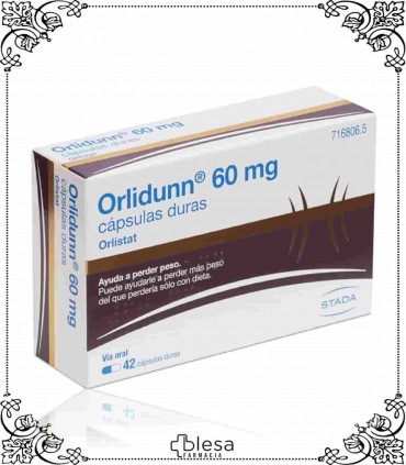 Stada orlidunn 60 mg 42 cápsulas duras