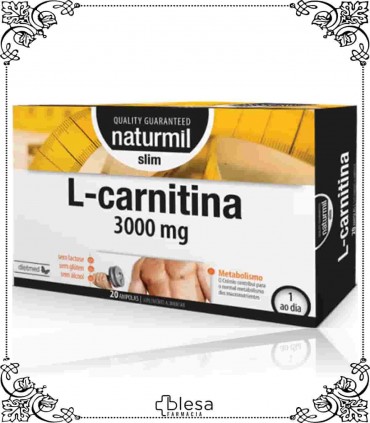 DietMed L-carnitina strong 3.000 mg 20 ampollas