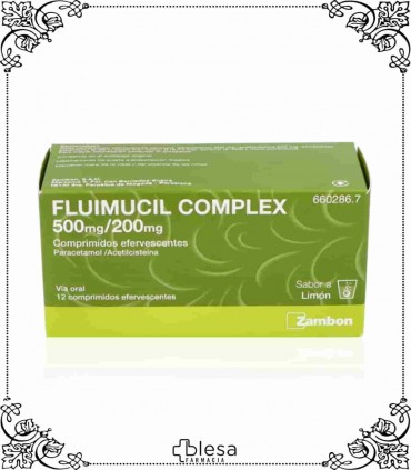 Zambon fluimucil complex 12 comprimidos