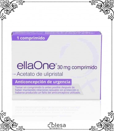 Hra Pharma ellaone 30 mg 1 comprimido