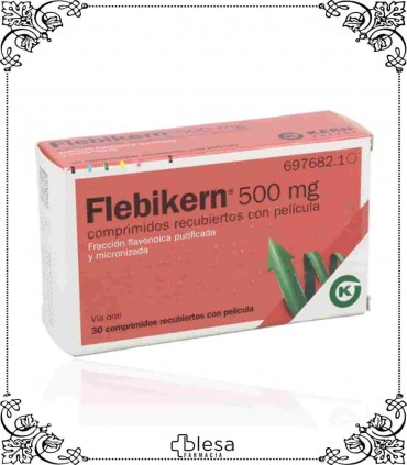 Kern flebikern 500 mg 30 comprimidos