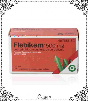 Kern flebikern 500 mg 60 comprimidos