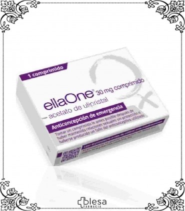 Hra Pharma ellaone 30 mg 1 comprimido recubierto