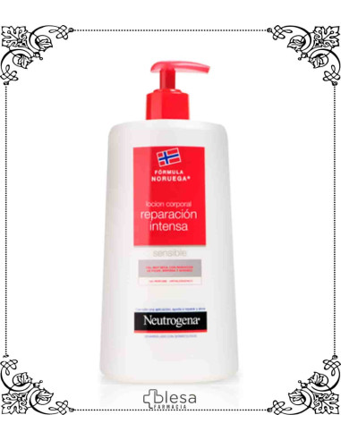 Johnson & Johnson neutrogena loción reparadora piel sensible 750 ml