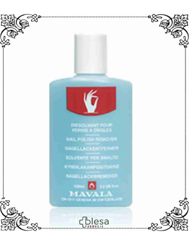 Mavala quitaesmalte azul 100 ml