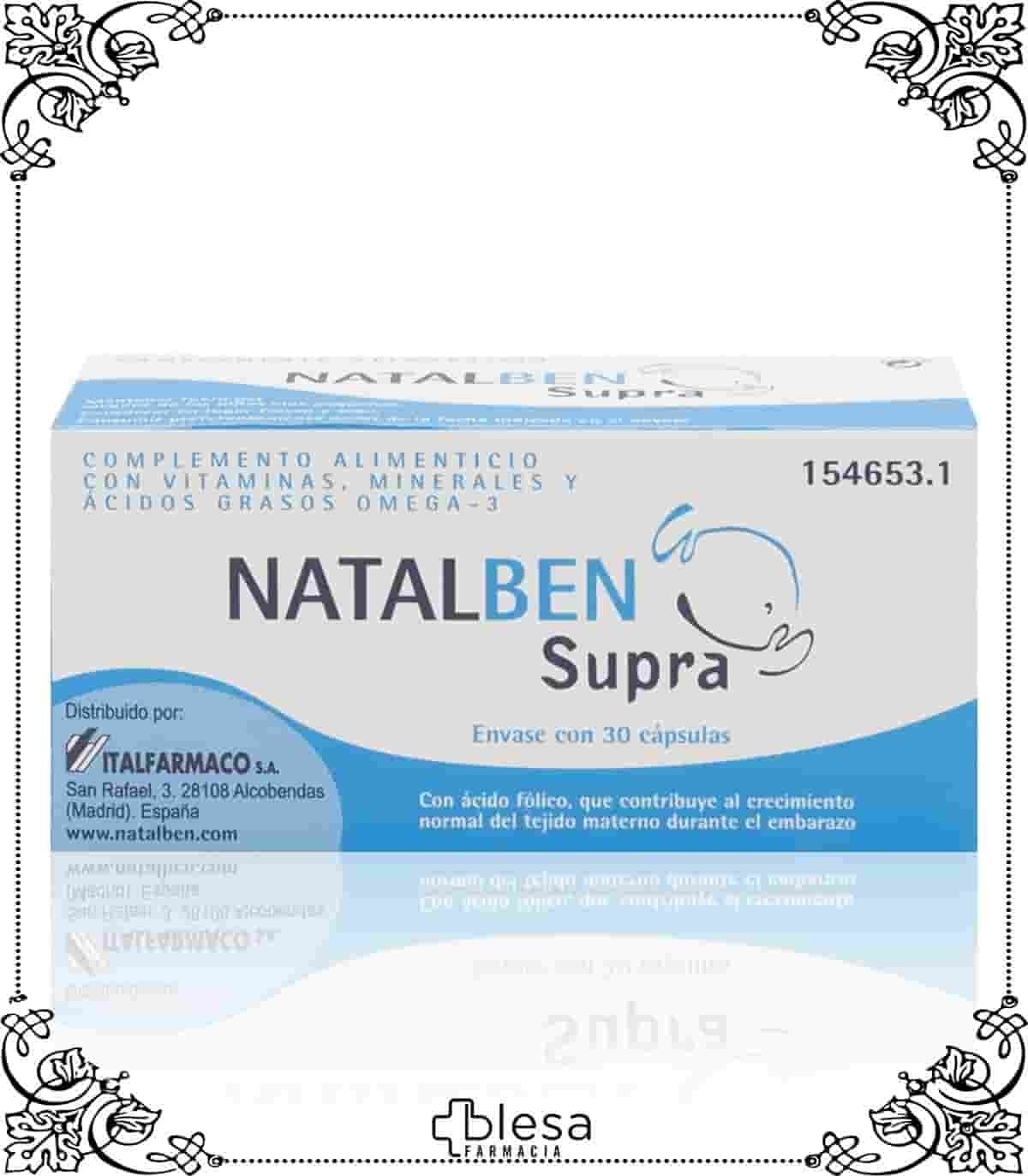 Natalben Supra Capsulas - FarmaciaRD