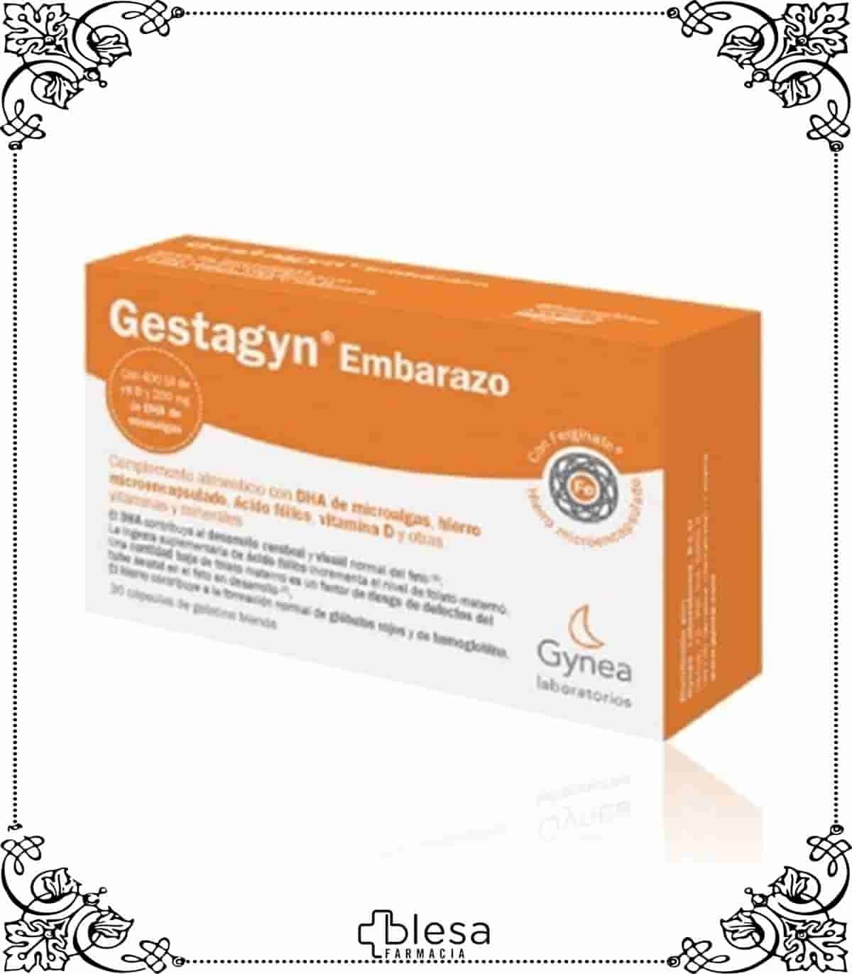 Gynea Gestagyn Embarazo 30 Cápsulas