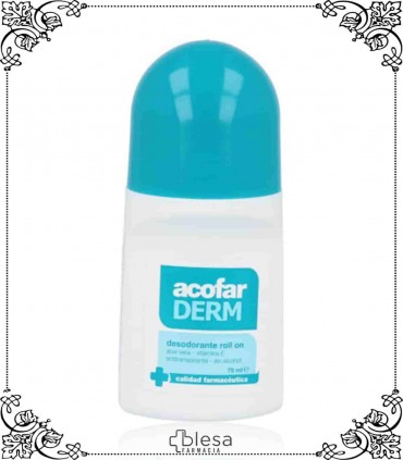 Acofarma acofarderm desodorante roll-on 75 ml