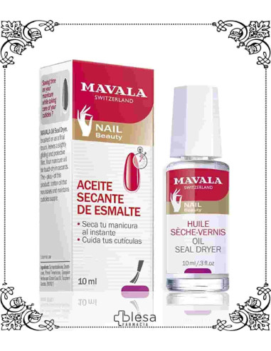 Mavala aceite secante de esmalte 10 ml