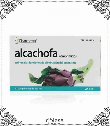 Soria Natural pharmasor alcachofa 60 comprimidos