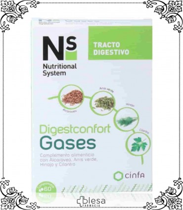 Cinfa NS digestconfort gases 60 comprimidos