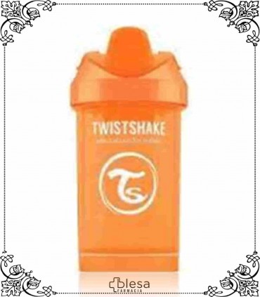Twistshake taza kid naranja +12 M 360 ml
