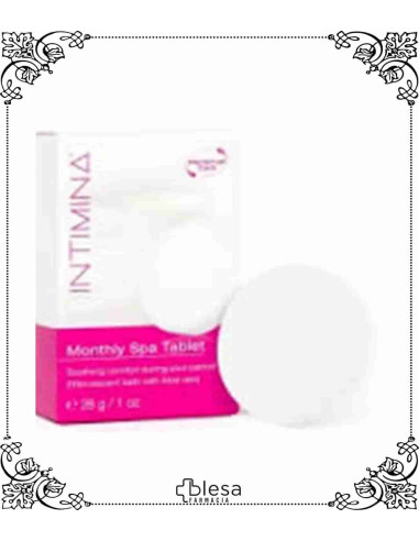 Intimina tableta SPA mensual cuidado intimo 28 gr