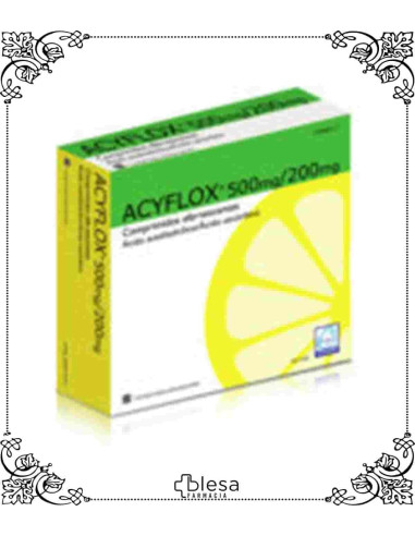 Arafarma acyflox 20 comprimidos